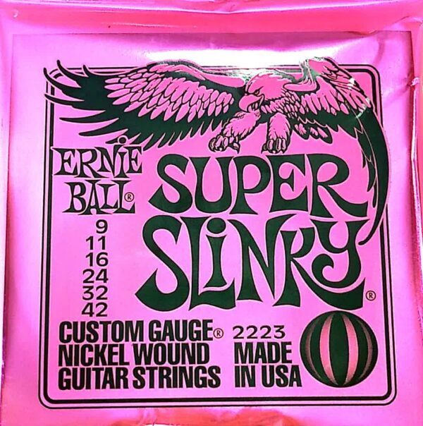 Ernie ball super slinky strings
